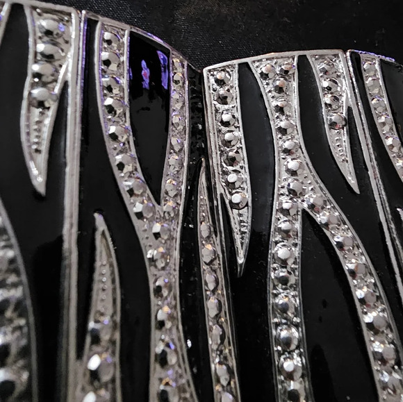 Cuff Bracelet black/silver - Picture 5 of 8